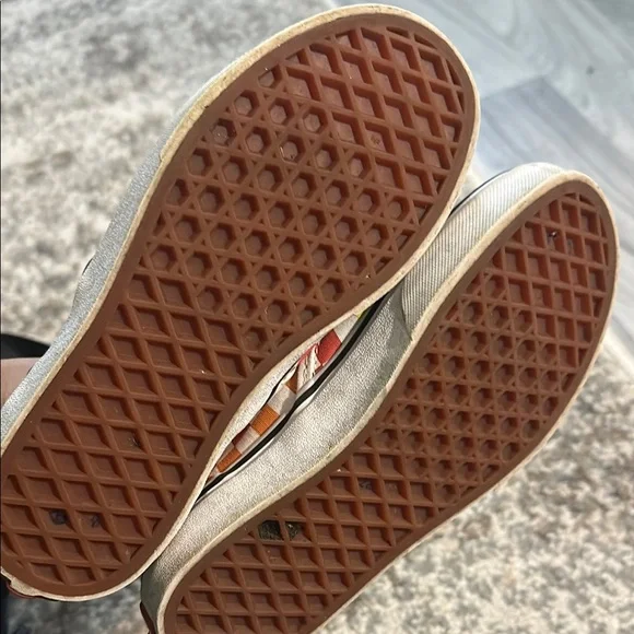 Vans Kids Checkerboard Slip-On Shoes - Multicolor - Picture 2 of 3